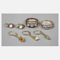 Konvolut Goldschmuck111