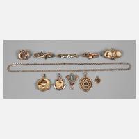 Konvolut Gründerzeitschmuck111