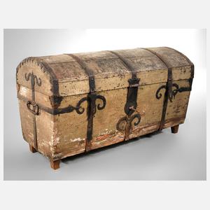 Runddeckeltruhe Barock