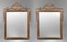 Paar klassizistische Spiegel