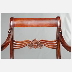Biedermeier Armlehnstuhl