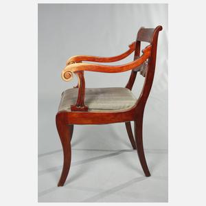 Biedermeier Armlehnstuhl