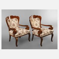 Paar Sessel Spätbiedermeier111