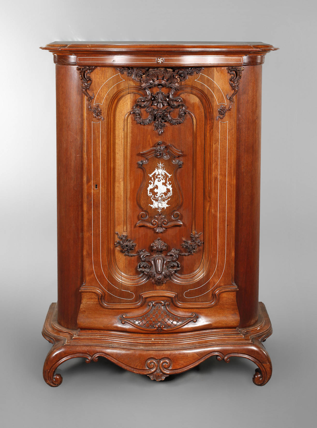 Prunkvoller Halbschrank Historismus