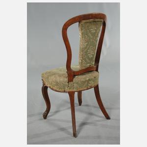 Vier Polsterstühle Louis Philippe