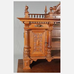 Prächtiger Gründerzeitschreibtisch