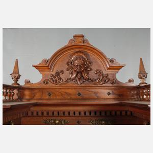 Prächtiger Gründerzeitschreibtisch