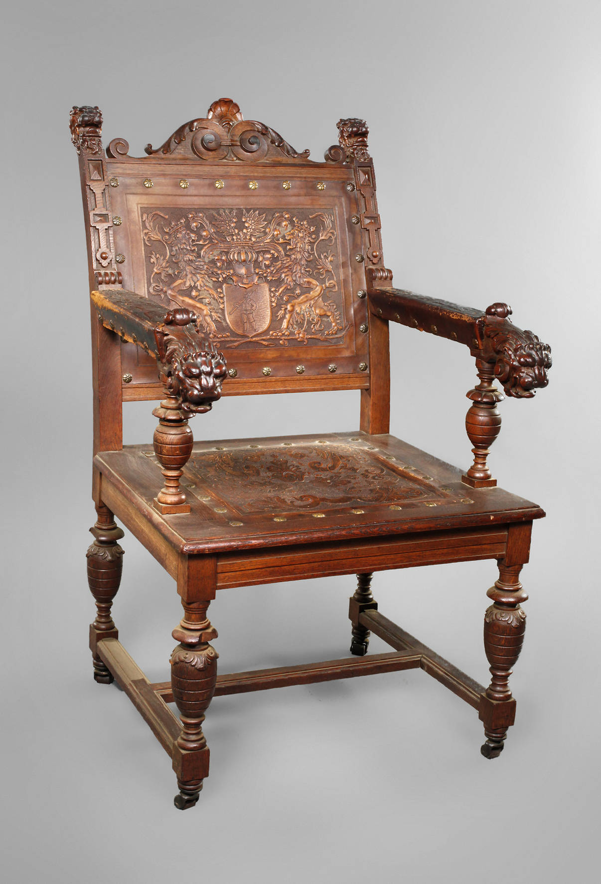 Prächtiger Armlehnsessel Historismus