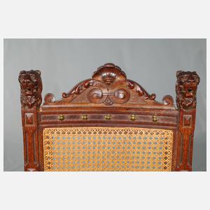 Vier ausgefallene Stühle Gründerzeit