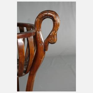 Paar Blumenständer im Empirestil