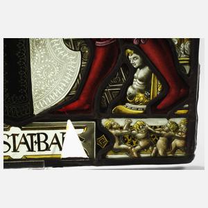 Bleiglasfenster im Renaissancestil