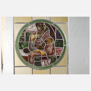 Bleiglasfenster Rudolf Kleemann attr.