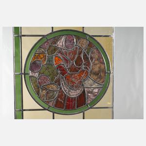 Bleiglasfenster Rudolf Kleemann attr.