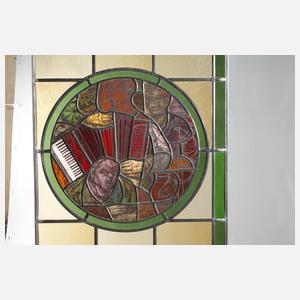 Bleiglasfenster Rudolf Kleemann attr.