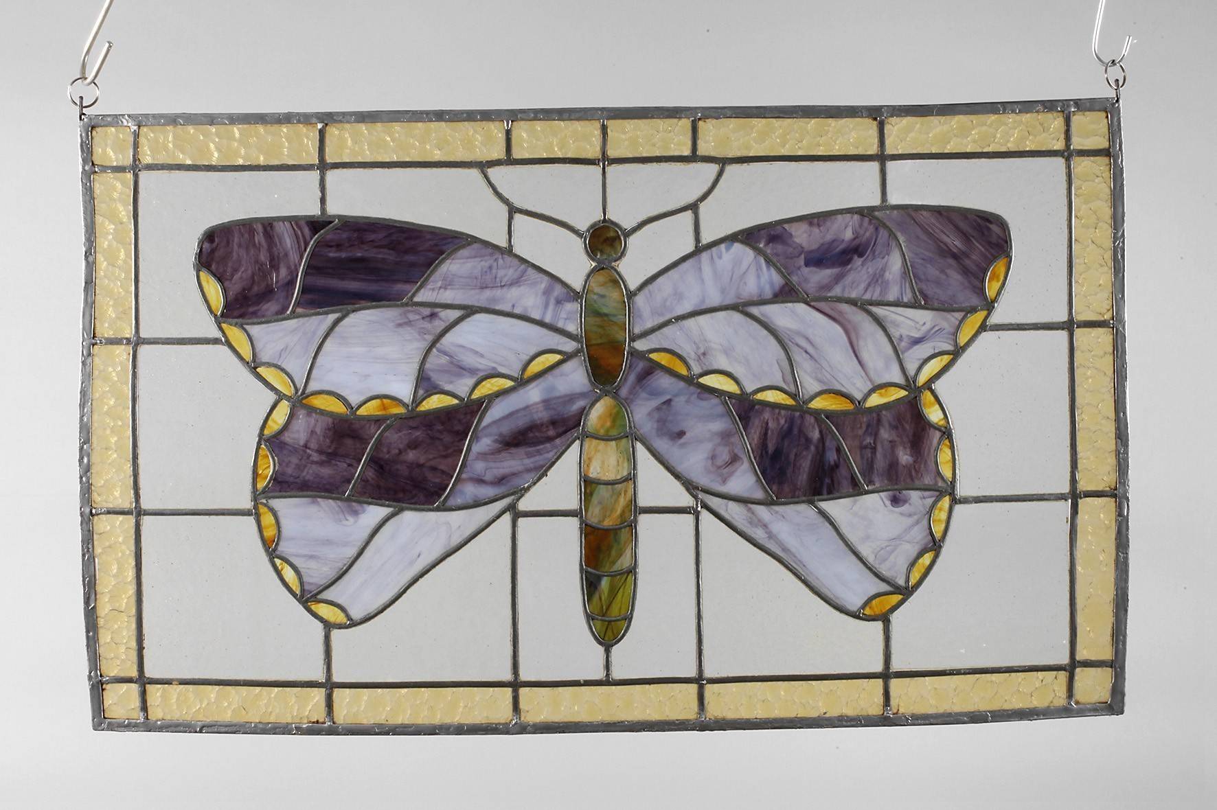 Bleiglasscheibe Jugendstil