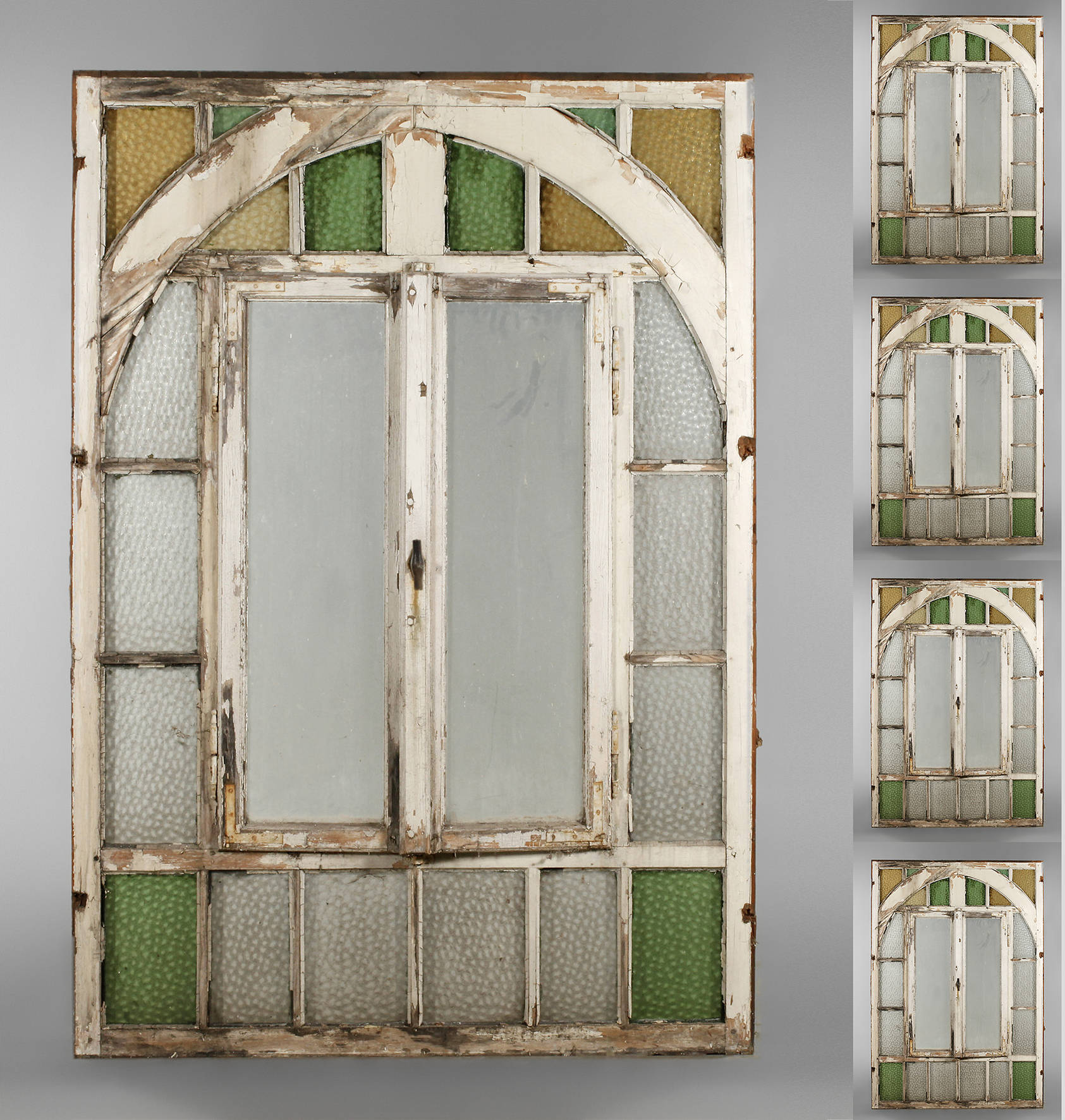 Sechs Jugendstilfenster