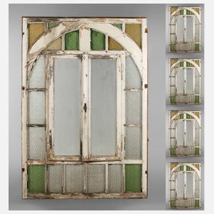 Sechs Jugendstilfenster