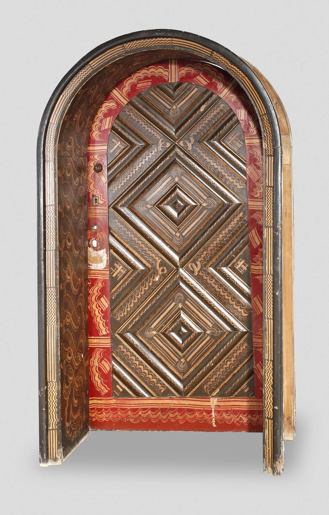 Rundbogentür mit Zarge