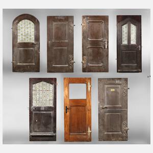 Konvolut Neobarock-Türen