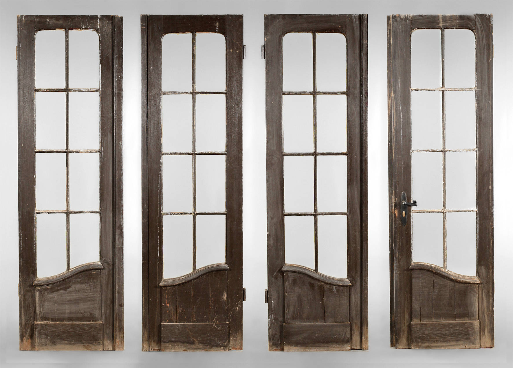 Große Falttür vierflüglig