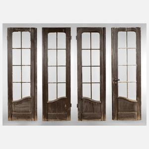 Große Falttür vierflüglig