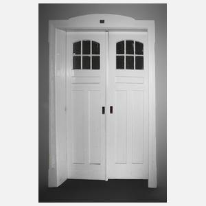 Schiebetürenanlage Jugendstil