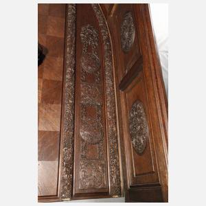 Wandvertäfelung mit Chinoiserien