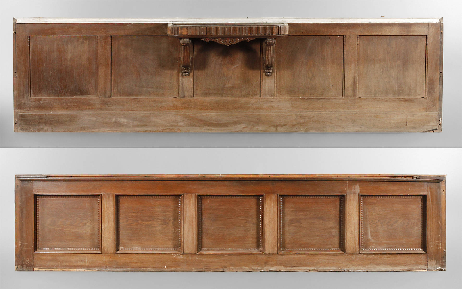 Zwei Wandvertäfelungen