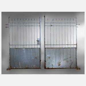 Große Toranlage Schmiedeeisen