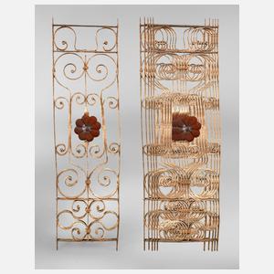 Fünf Ziergitter Historismus