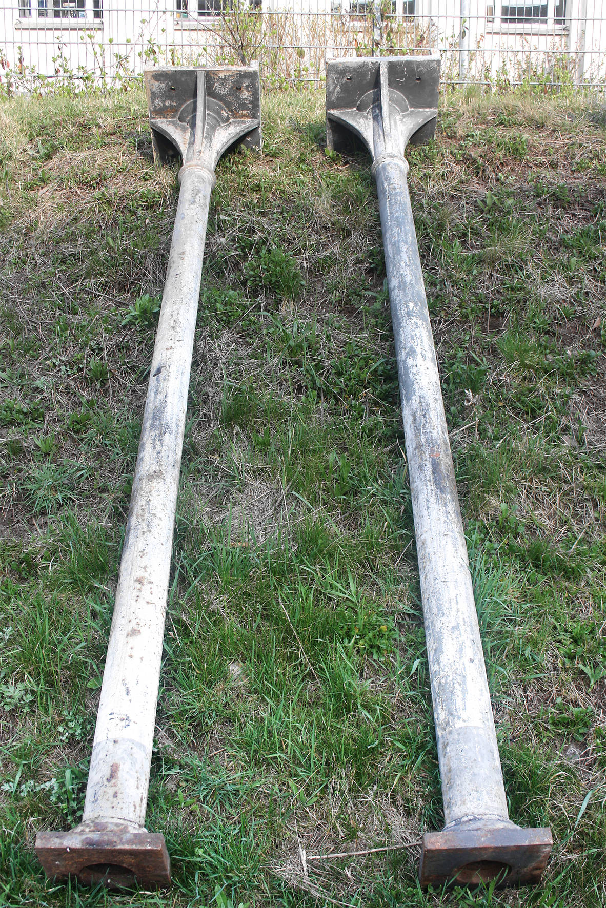 Paar Industriesäulen