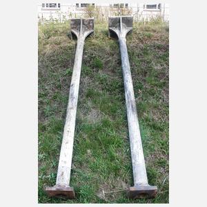 Paar Industriesäulen