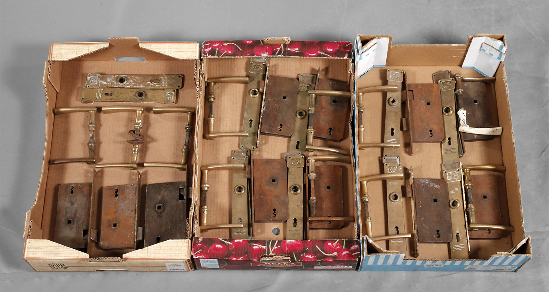 Konvolut Türbeschläge Jugendstil