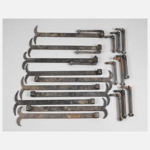 Konvolut Fensterladenbeschläge