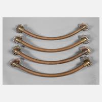 Zwei Paar Bügelgriffe Messing111