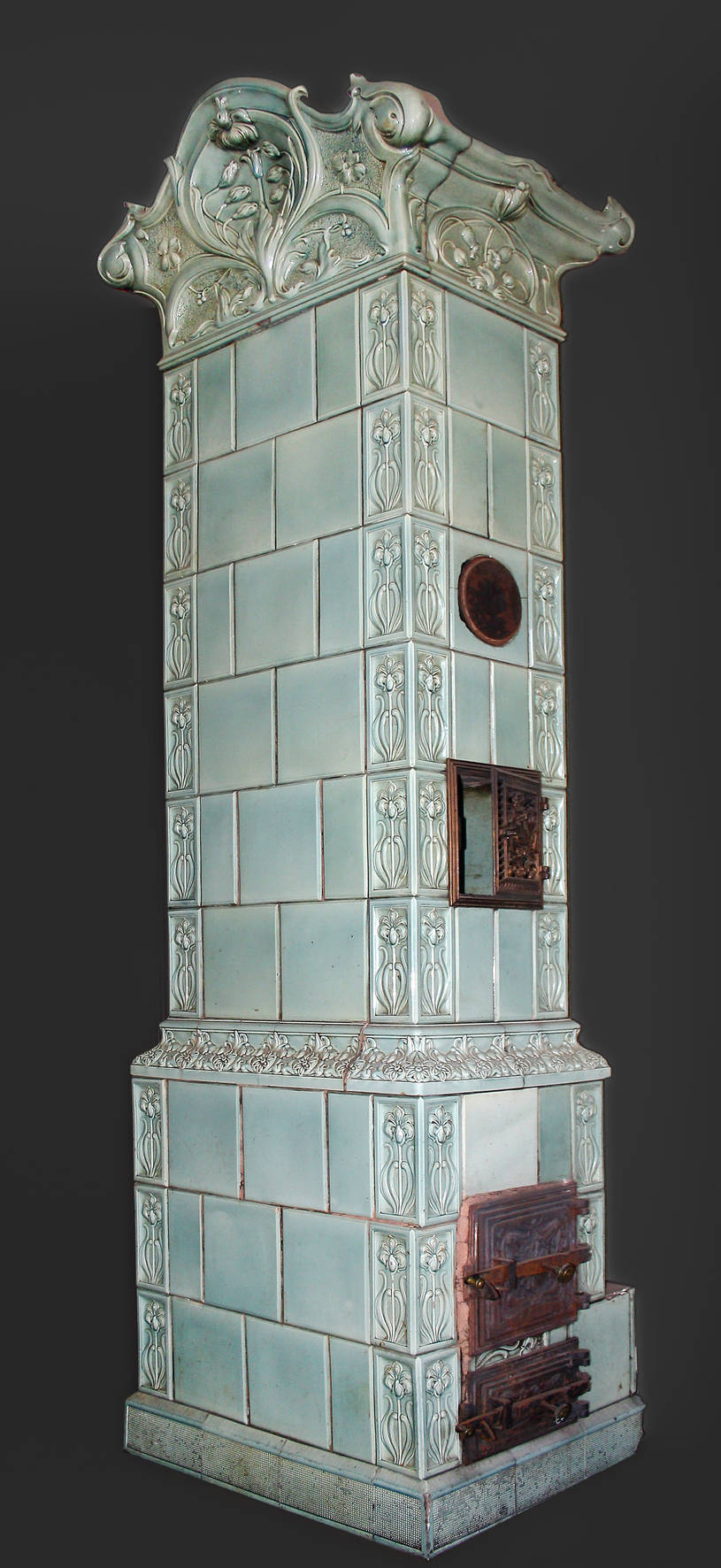 Kachelofen Jugendstil