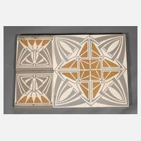 Sechs Fliesen Peter Behrens111