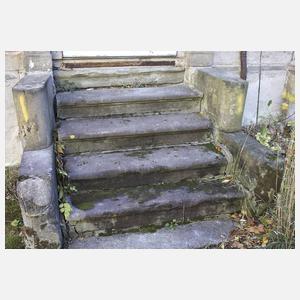 Treppenanlage Sandstein