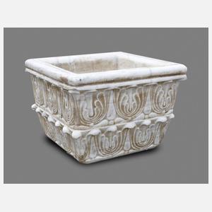 Großer Pflanztopf Marmor