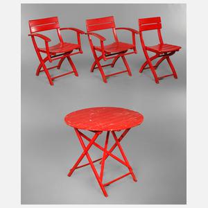 Gartengarnitur Firma Naether