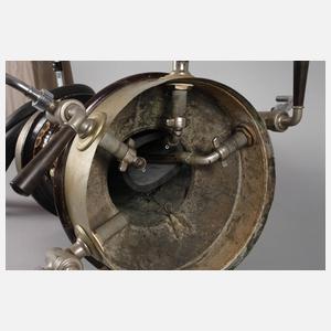 Zapfhahnanlage mit Säule