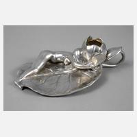 Jugendstilleuchter mit weiblichem Akt111