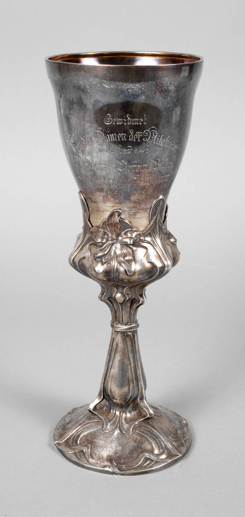 Silberpokal Jugendstil