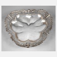 Silberschale Disteldekor111