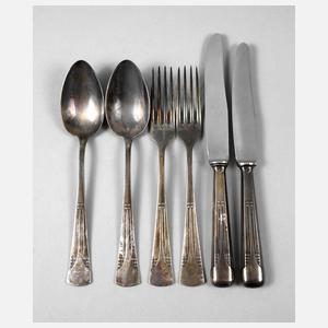 WMF Geislingen sechs Besteckteile