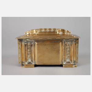 Messingdose Jugendstil