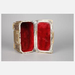 Messingdose Jugendstil