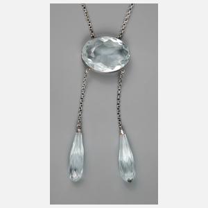 Collier mit Steinbesatz