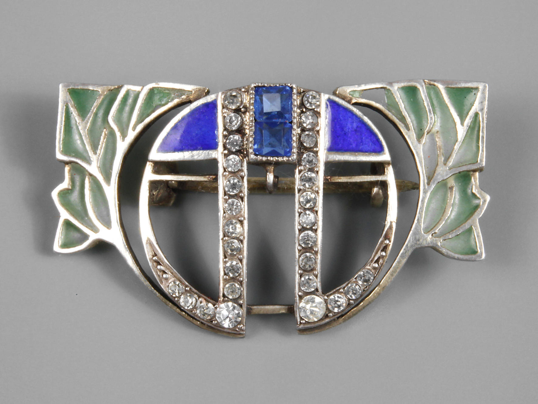 Brosche Fensteremail