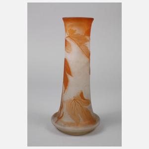 Emile Gallé Ätzglasvase